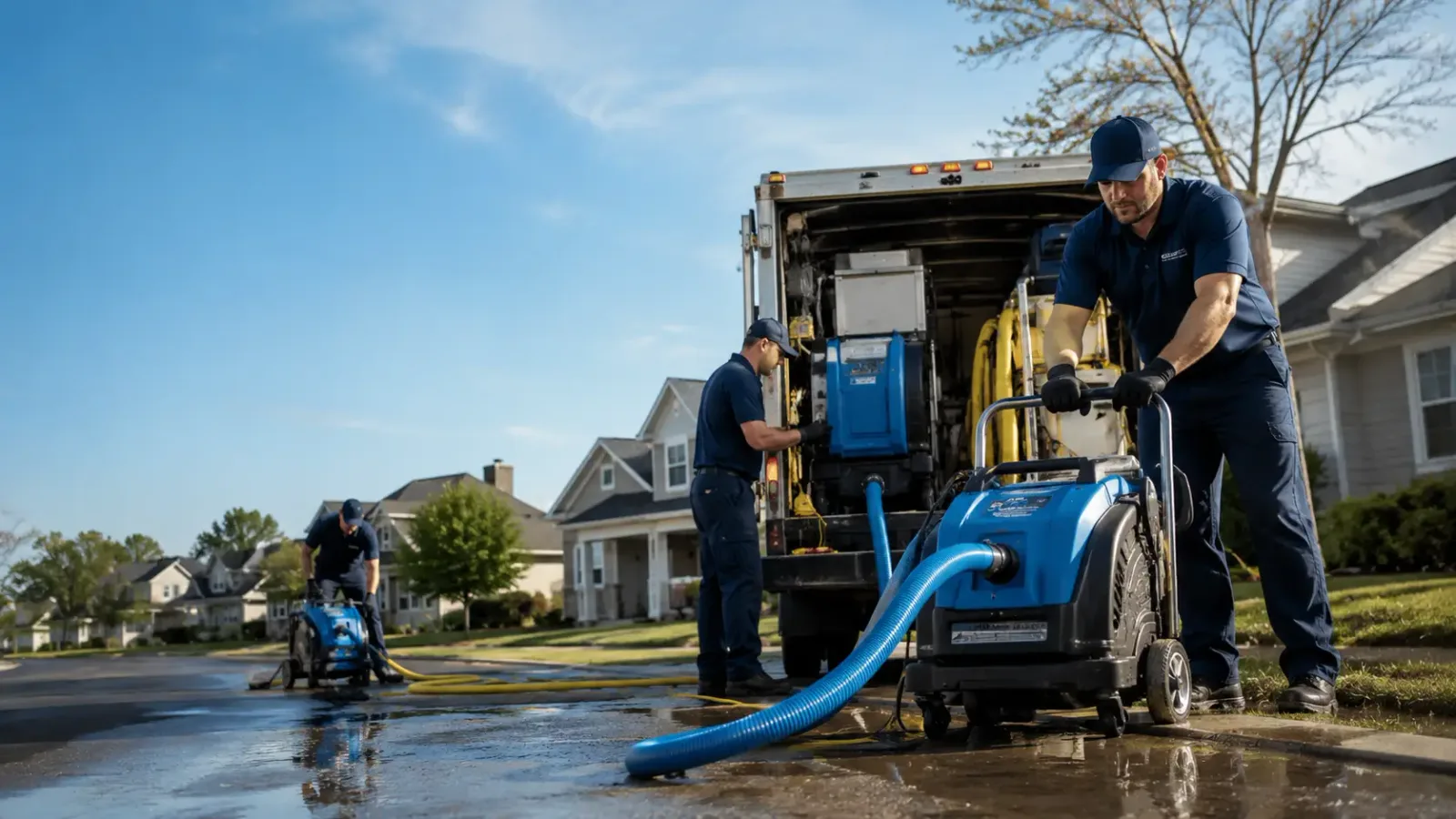 Flood Damage Cleanup in Washington Crossing, PA